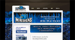 Desktop Screenshot of mike-signs.com